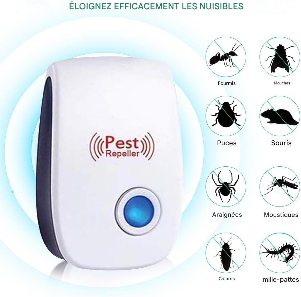 Dispositif de repousse contre insectes et rats.