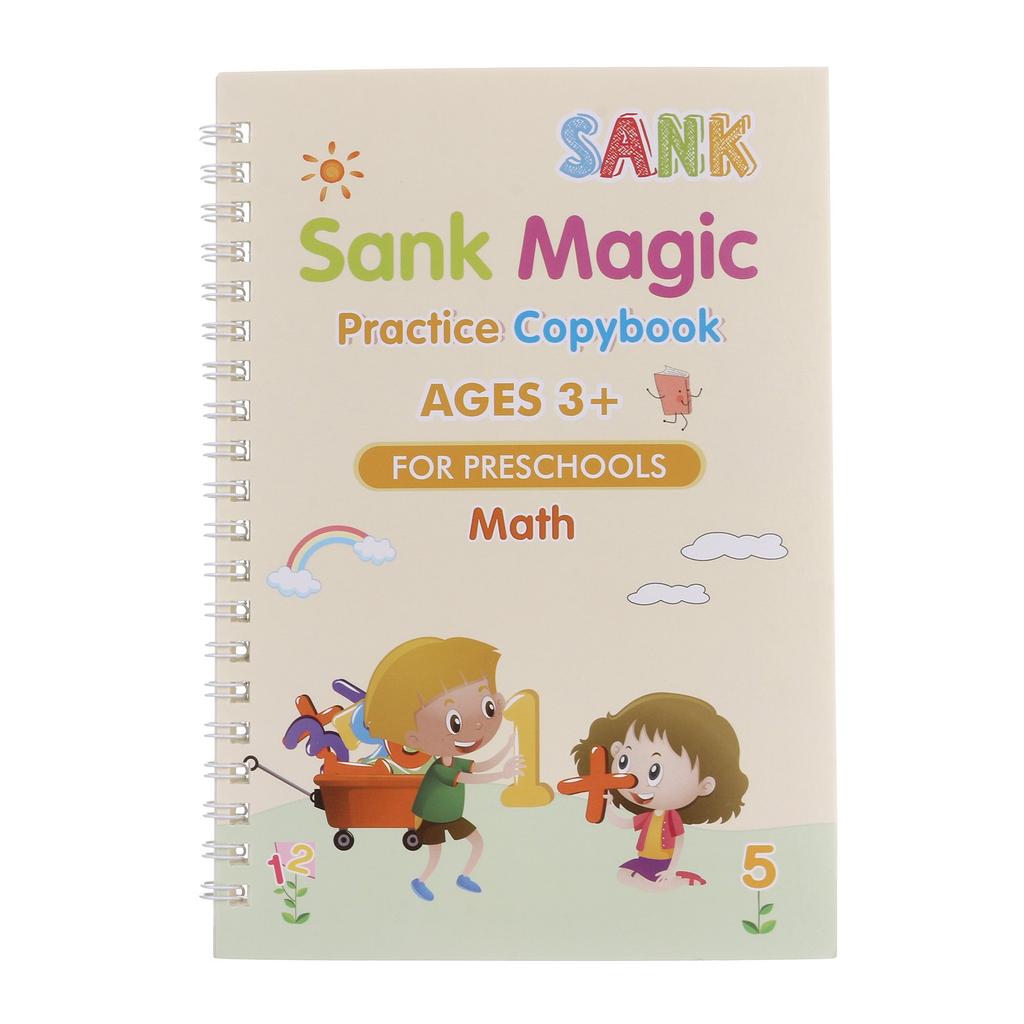 Sank - 4 livres de pratique magique pour les enfants de 3 ans et plus.