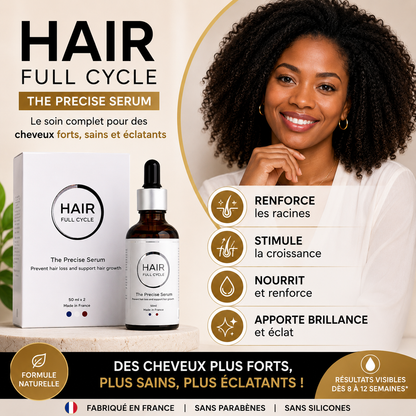 Hair Full Cycle – Le Sérum Anti-Chute Qui Aide À Retrouver Des Cheveux Plus Épais