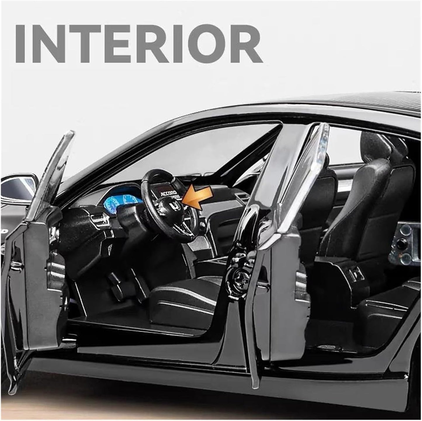 Nouveau 1:24 Honda Accord Alliage Moulé Sous Pression.