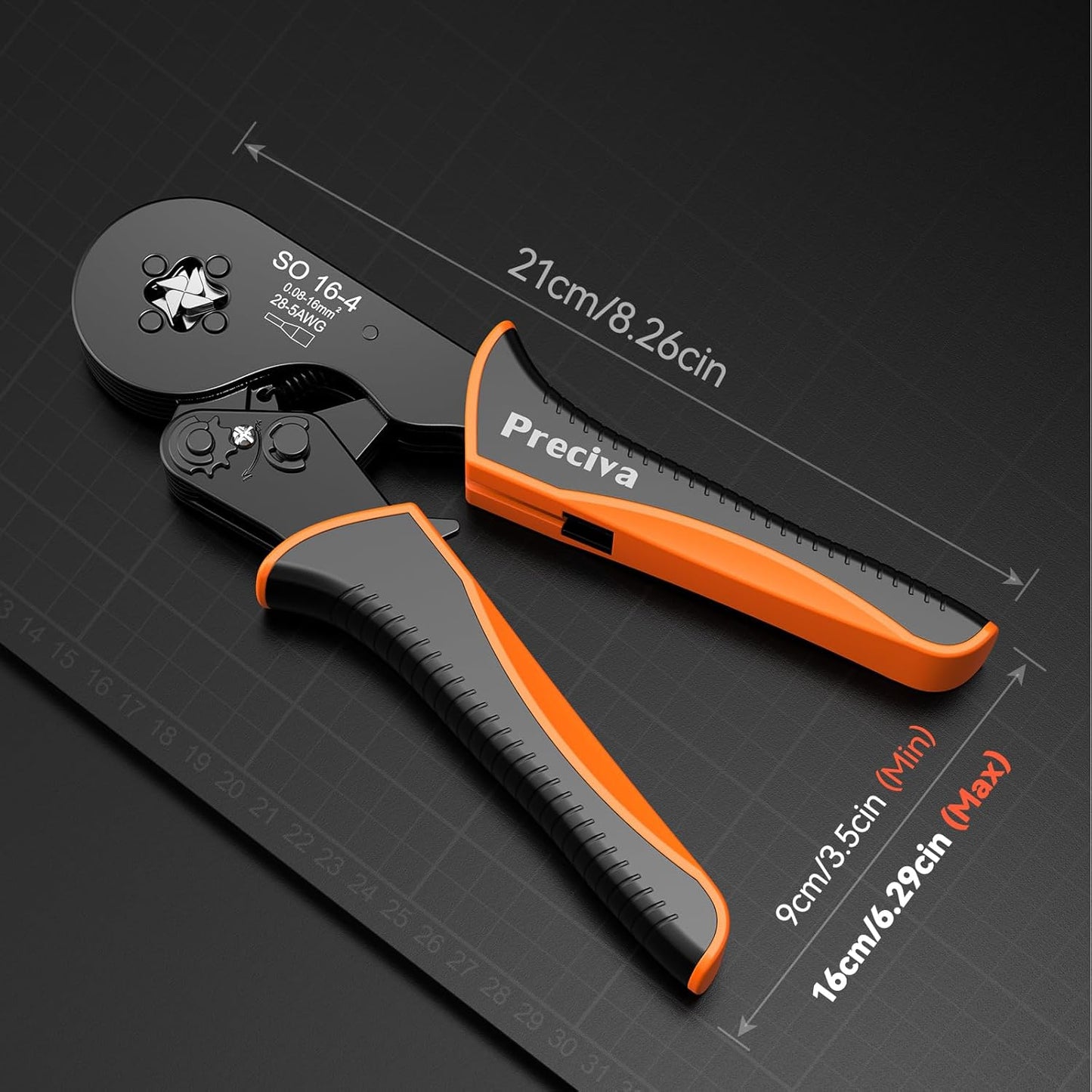 Kit d'outils de sertissage pour cosses de fil 1200 pcs.