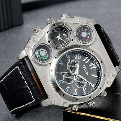 Montre multi-cadrans OULM pour homme.