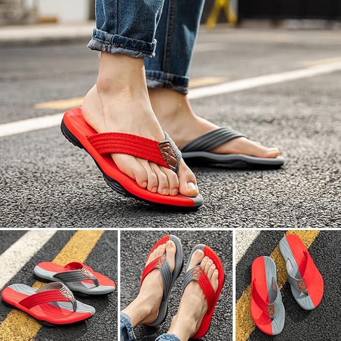 Tongs tendance pour hommes.