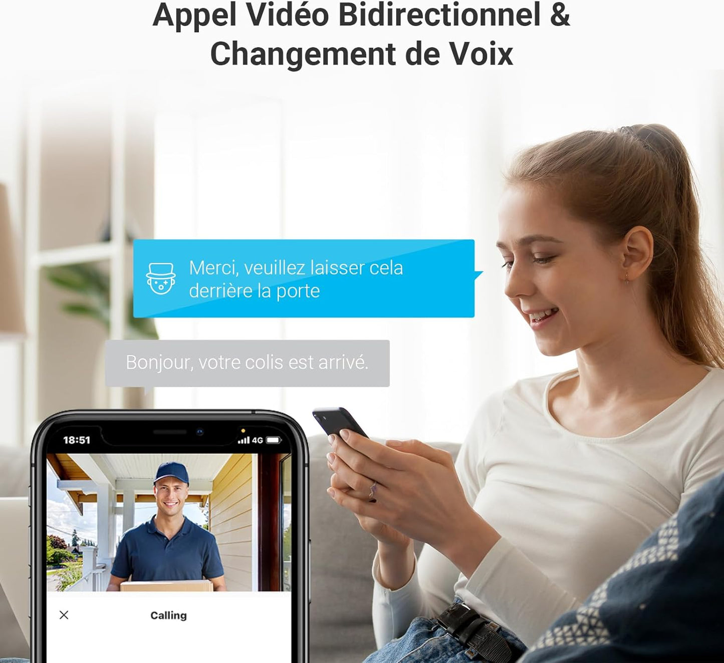 EZVIZ DP2C, caméra de porte numérique innovante