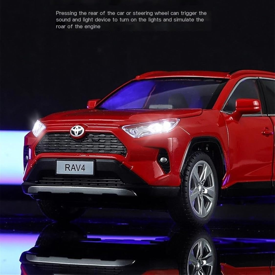 Toyota RAV4 1:24 – Le SUV moderne en version de collection.