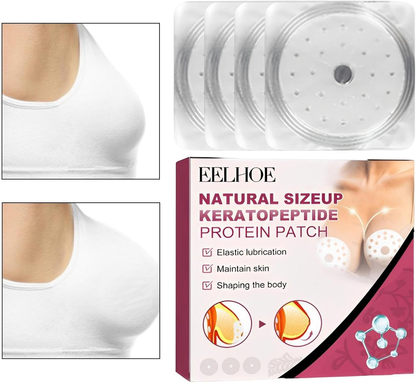 Patchs de remplissage et de raffermissement des seins.