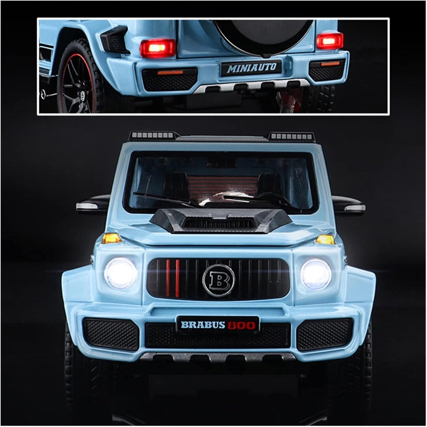 Modèle de voiture Brabus G800 en alliage moulé sous pression – Édition Collection