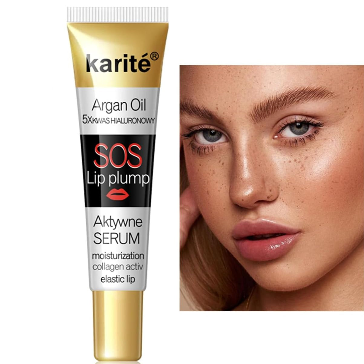 Gloss à lèvres pour remplir et éclaircir les lèvres