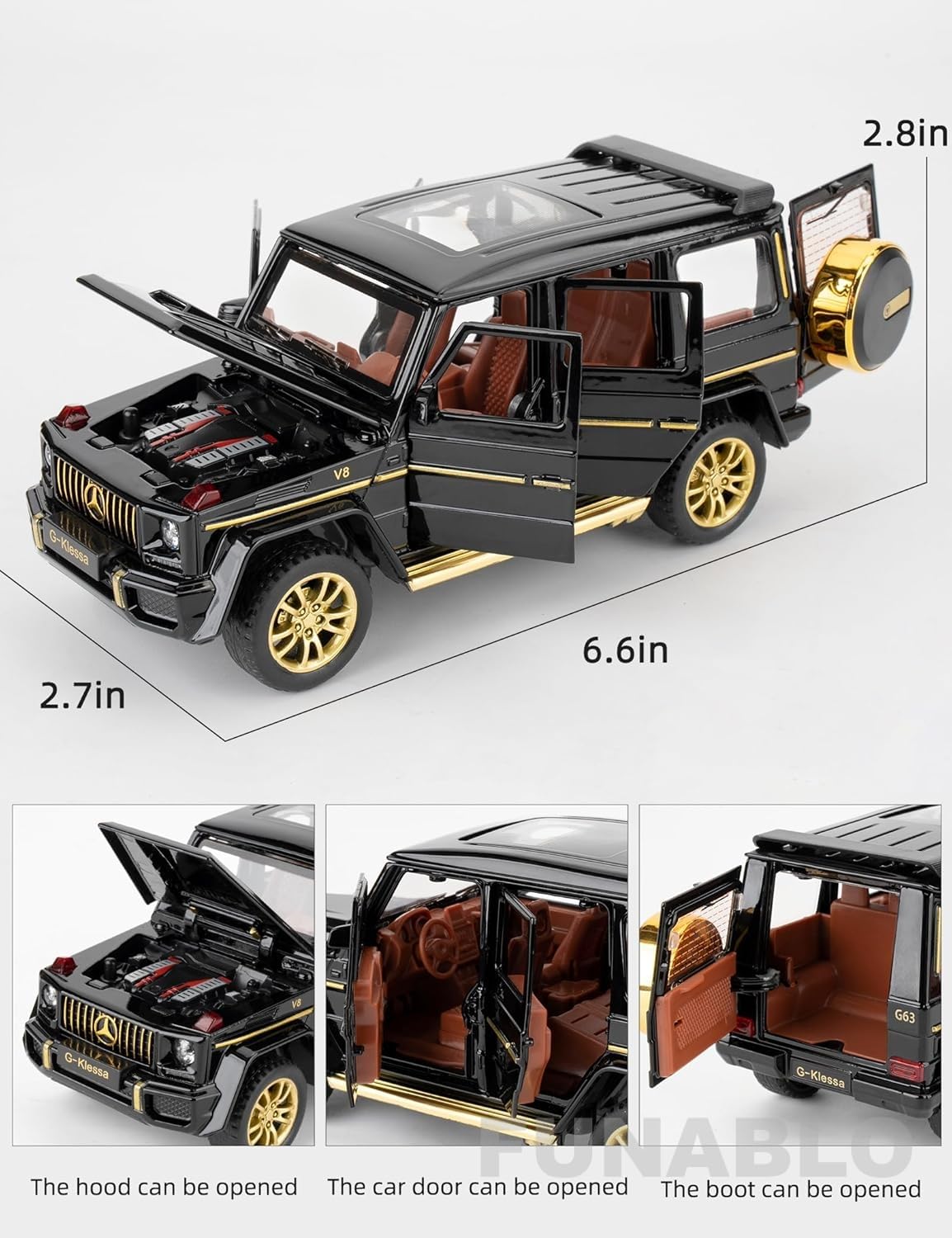 Mercedes-Benz G-Class 1:32 – Miniature de Collection.