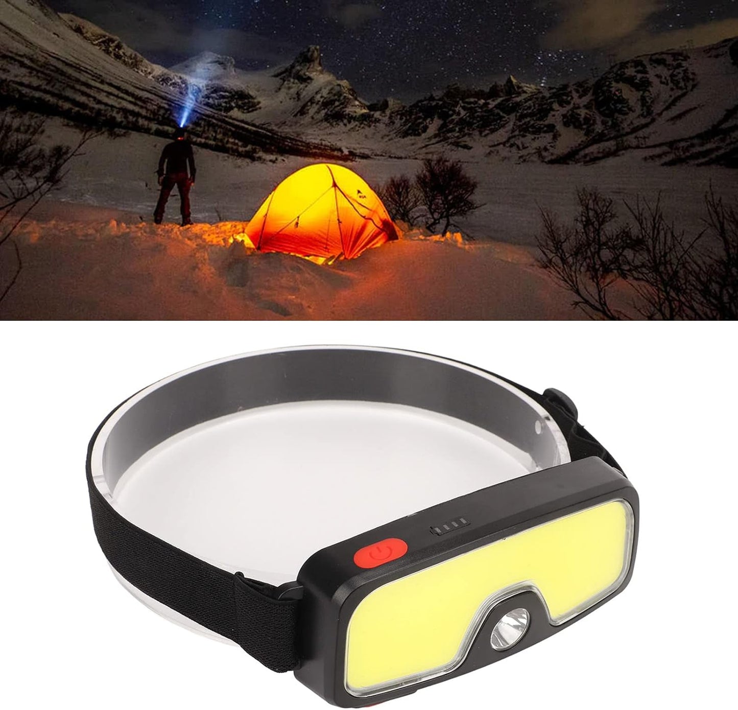 Phare de Pêche à Double Source de Lumière IPX4