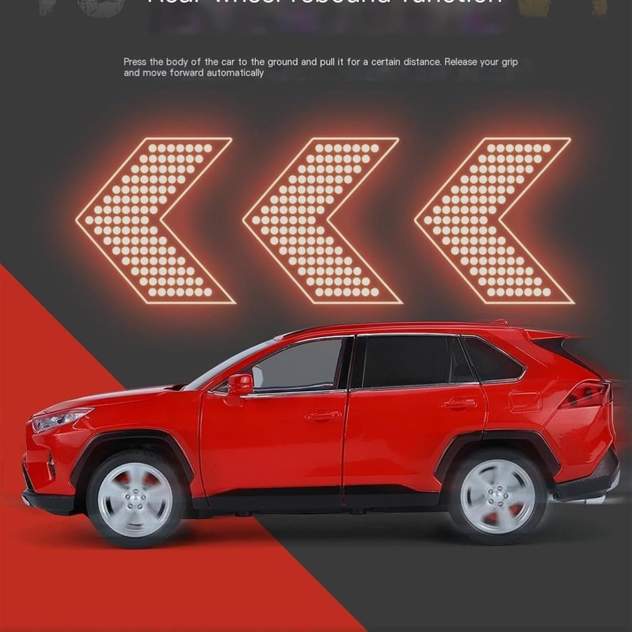 Toyota RAV4 1:24 – Le SUV moderne en version de collection.