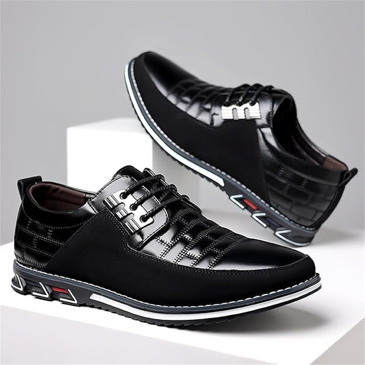Chaussures Stylées en Cuir Synthétique pour Homme.