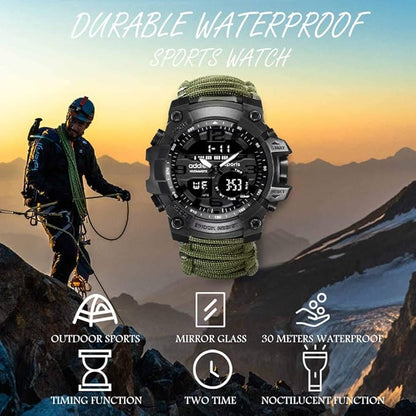 Addies – Montre de survie militaire multifonction.