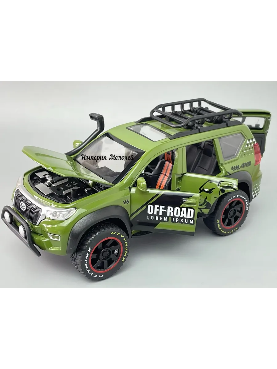 Toyota 4x4 Off-Road Édition Aventure – Modèle Collectible en Alliage Métal.