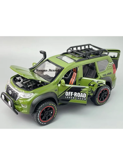 Toyota 4x4 Off-Road Édition Aventure – Modèle Collectible en Alliage Métal.