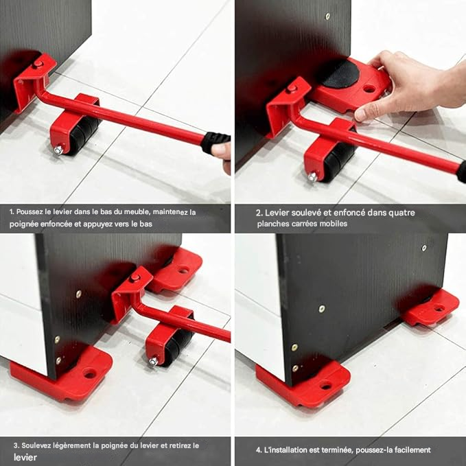 Ensemble d'Outils de Déplacement de Meubles.
