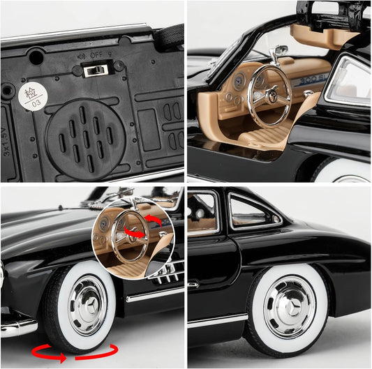 Miniature Mercedes 300sl – Puissance et Luxe à l’Ivoirienne