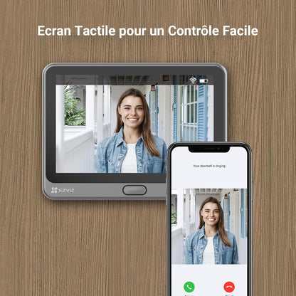 EZVIZ DP2C, caméra de porte numérique innovante