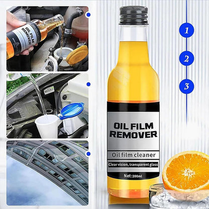 Nettoyant Ultime pour Film d'Huile sur Pare-Brise.