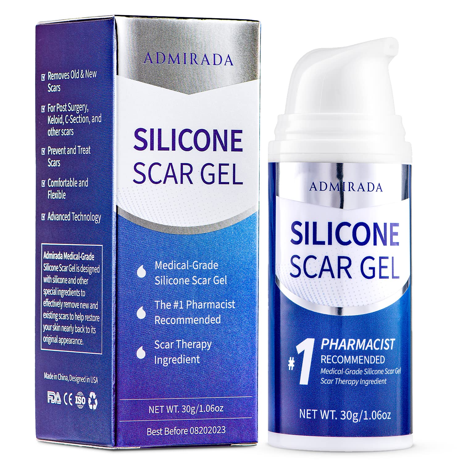 Feuille De Gel Silicone Pour Cicatrices – Traitement Post-chirurgical – Efficace – Marque Générique
