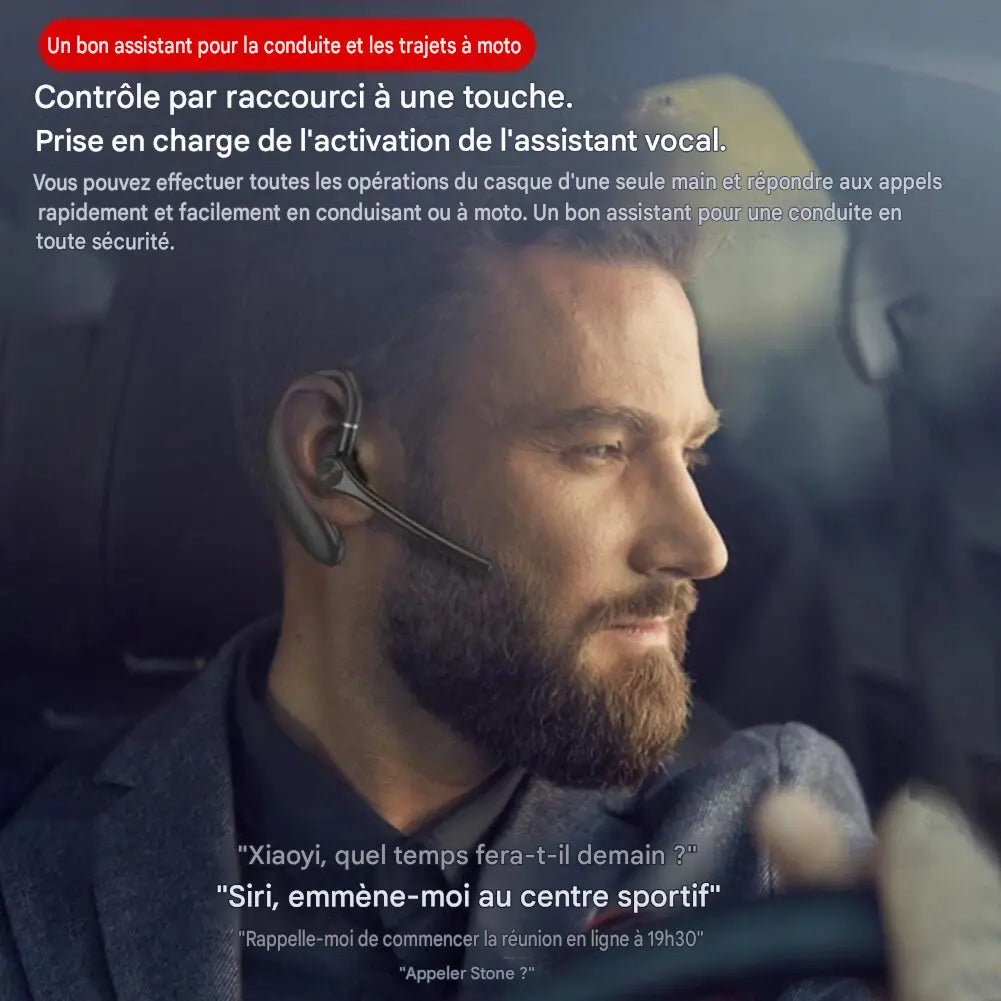 🚗 Conduisez En Toute Sécurité Avec Cette Oreillette Bluetooth.