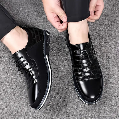 Chaussures Stylées en Cuir Synthétique pour Homme.
