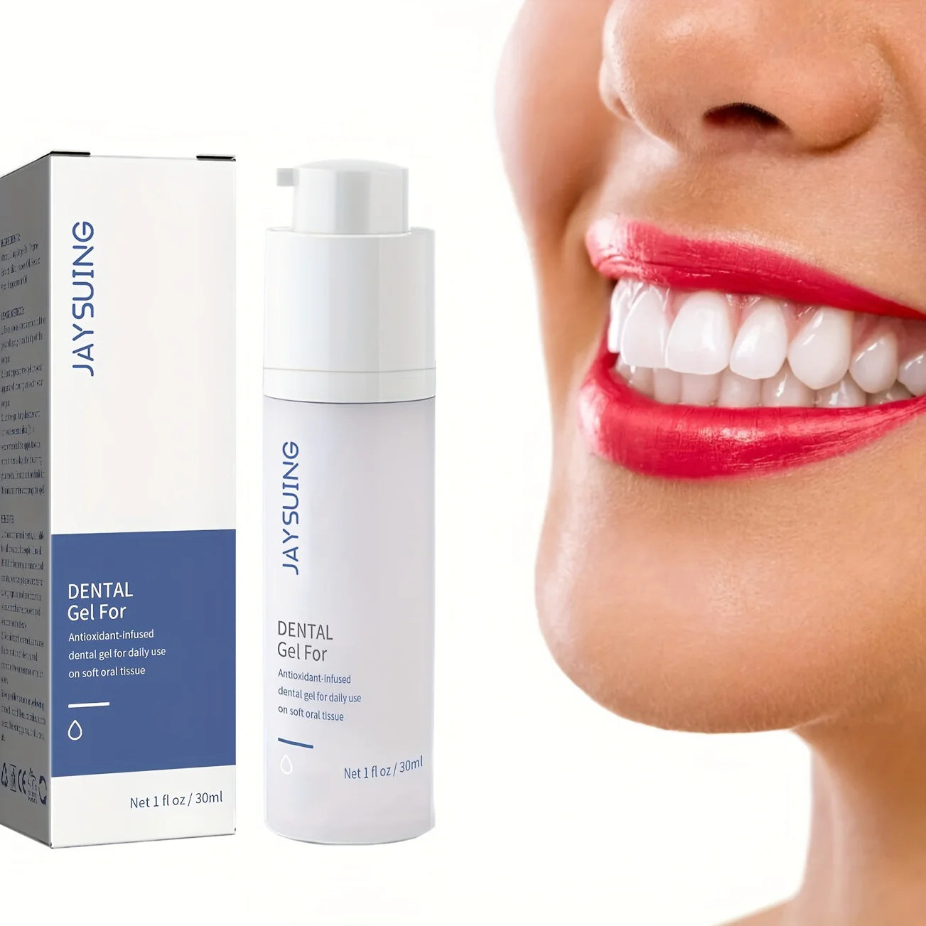 Gel Dentaire Blanchissant & Rafraîchissant.