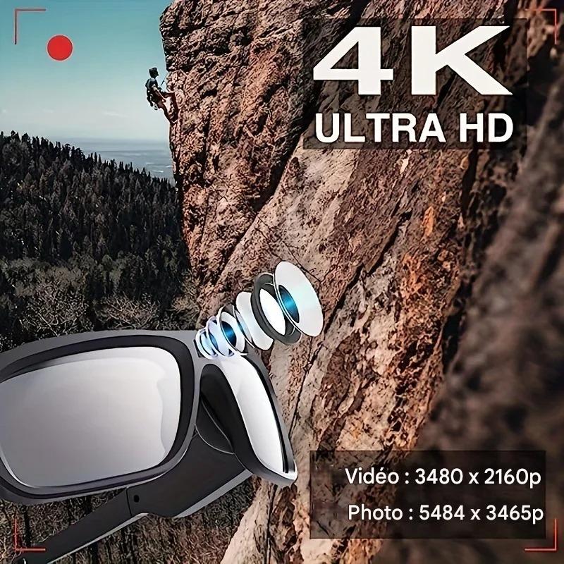Lunettes Intelligentes Avec Caméra HD 1080p.
