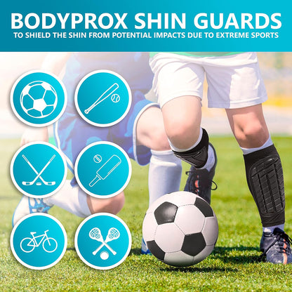 Bodyprox Protège-Tibias de Football