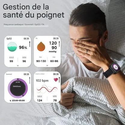 I8 Pro Max – La montre connectée qui modernise ton quotidien.