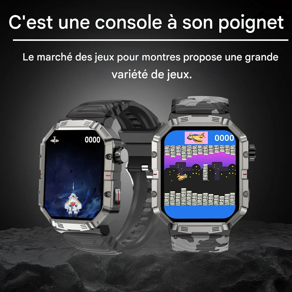 Montre connectée militaire W55.