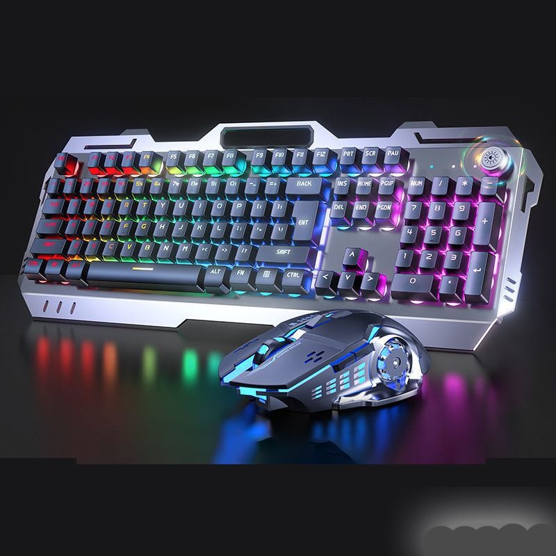 Clavier et souris de jeu sans fil 3 en 1