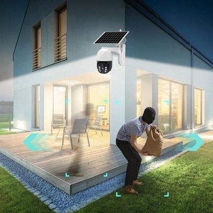 Caméra de surveillance à énergie solaire