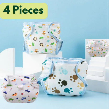 Pack de 4 pièces – Couches lavables.