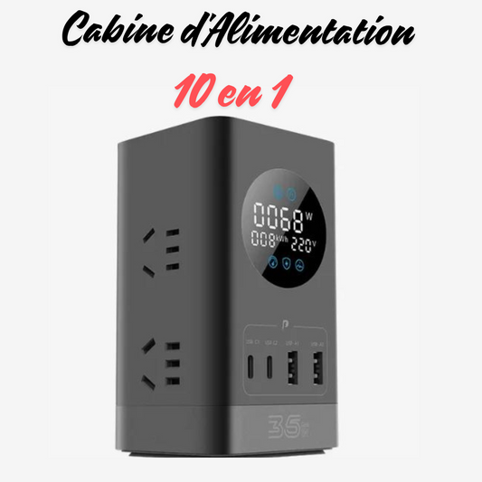 Petite Cabine d'Alimentation 10 en 1.
