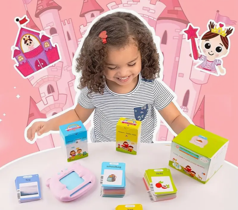 Cartes Flash d'apprentissage sensoriel pour enfants.