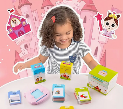 Cartes Flash d'apprentissage sensoriel pour enfants.