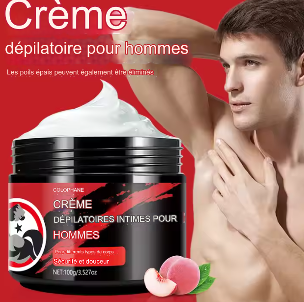 Crème Dépilatoire Pour Hommes.