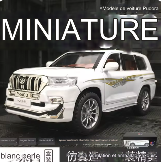 Modèle de collection Toyota Land Cruiser .
