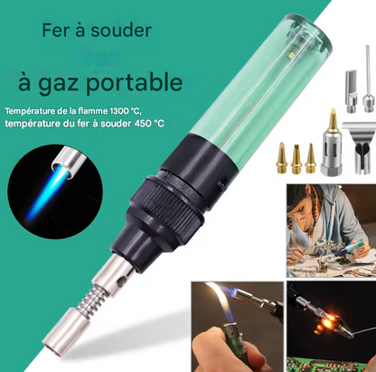 Fer à souder au gaz 4 en 1.