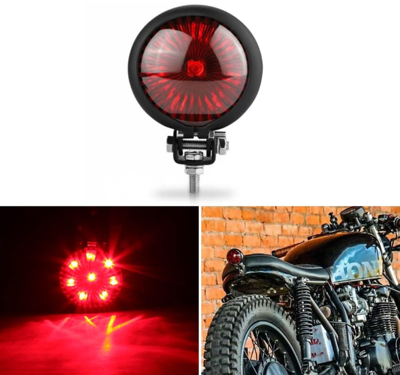 Feu de Stop arrière à LED pour motos.