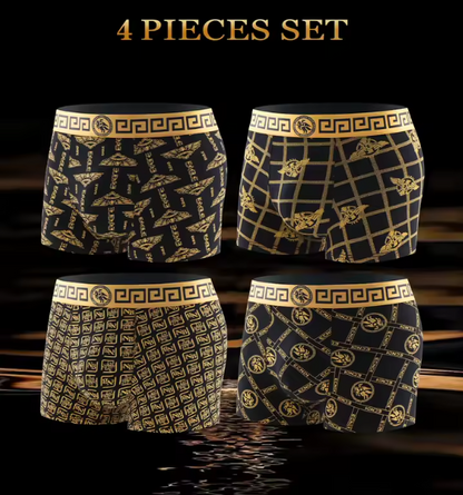 Lot de 4 boxers pour hommes.