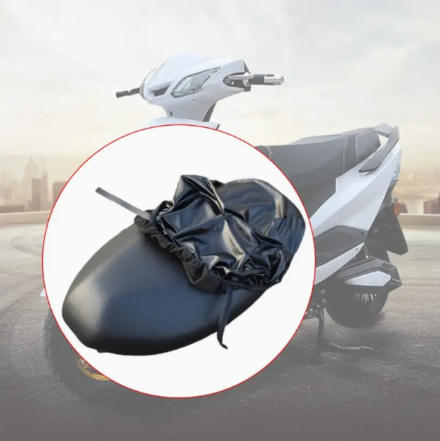 Housse de siège de moto.