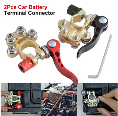 2 pièces terminal à dégagement de voiture.