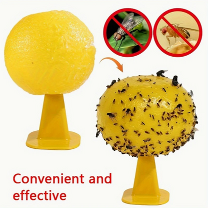 Piège à insectes volants en plastique.
