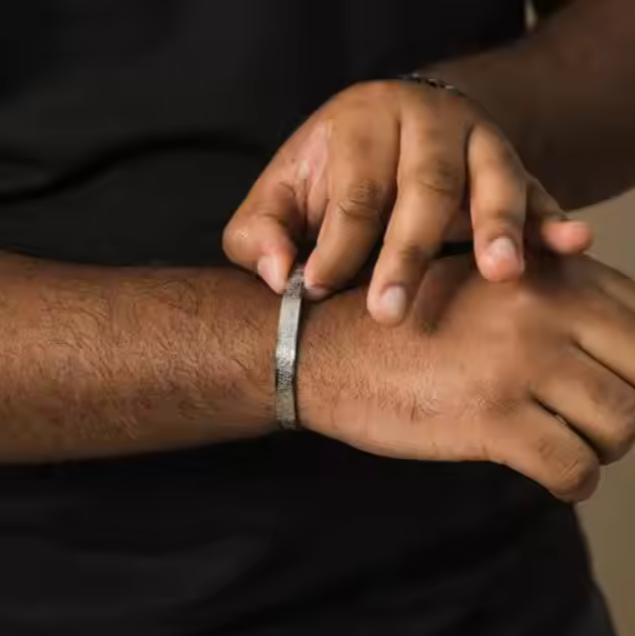 Bracelet gravé « Ayatul-kursi » en Acier Inoxydable