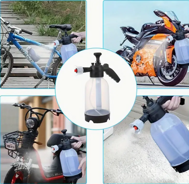 Pulvérisateur de mousse à pompe manuelle.