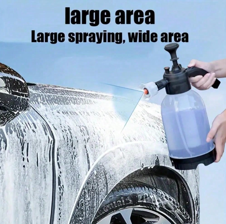 Pulvérisateur de mousse à pompe manuelle.