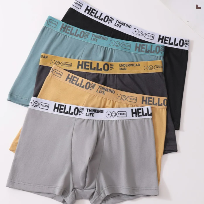 Lot de 5 Boxers Homme – Confort, Style et Fierté Ivoirienne.