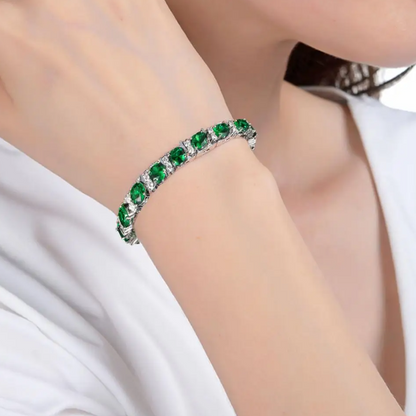 Ensemble de bijoux vert pour  femme